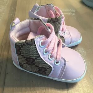 Infant shoes not real Gucci